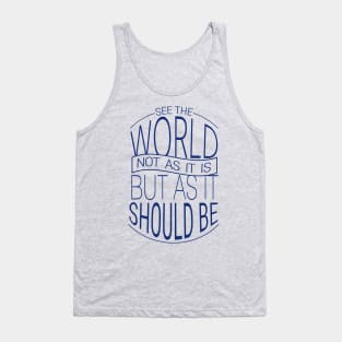 See The World #2 Tank Top